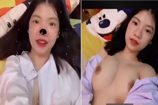 sex thủ dâm gái xinh Tiktoker Quỳnh Mai lộ clip sex